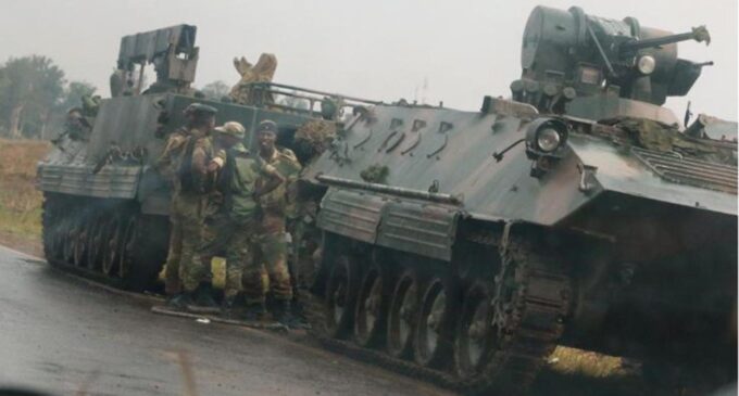Tension as military seizes power in Zimbabwe