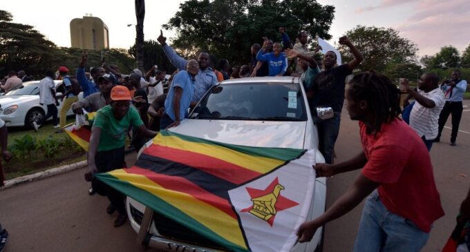 VIDEO: Jubilation in Zimbabwe as Mugabe bows out