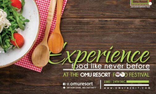 Omu Resort presents its first ever food festival