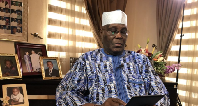 VIDEO: ‘I’m returning home’ — Atiku announces move to PDP