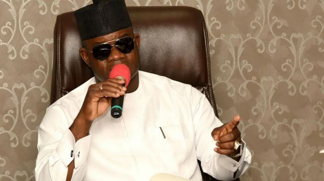 ‘Looters angry because they can no longer pay tithe’ — Yahaya Bello taunts Catholic bishops