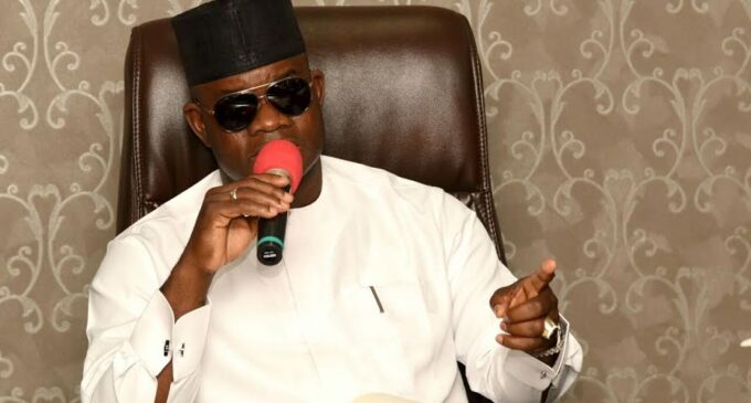 Leave me out of your problem, Yahaya Bello tells Melaye