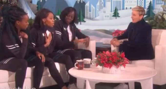 WATCH: Nigeria’s history-making bobsled team chat with Ellen DeGeneres