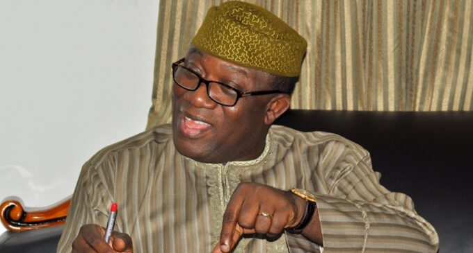 Fayemi suspends security guard for downplaying COVID-19 measures