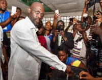 Liberian rerun: Counting underway but Weah says he’s optimistic of victory