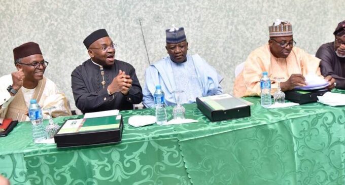 Govs, speakers of state assemblies holding emergency meeting at Aso Rock
