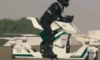 Dubai police to use ‘flying bikes’ to monitor traffic