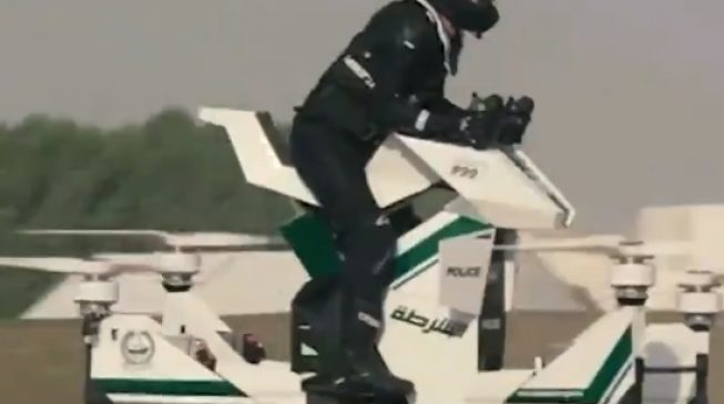 Dubai police to use ‘flying bikes’ to monitor traffic