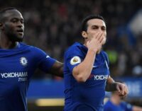 Moses helps Chelsea wallop Stoke 5-0