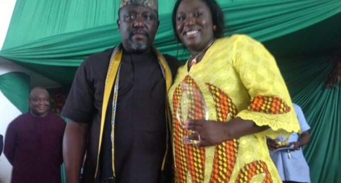 EXTRA: Okorocha appoints own sister as ‘commissioner for happiness’
