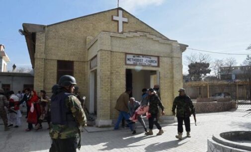 Eight killed in suicide bombing at Pakistan church