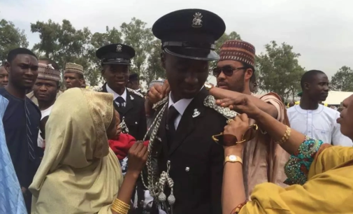 Sanusi’s first son joins police