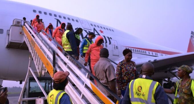 FG evacuates 481 Nigerians from Libya