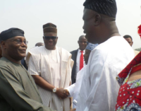 Atiku visits Fayose, says ‘I don’t want to comment on OBJ’s letter’