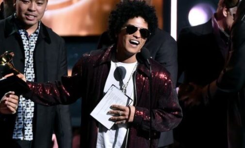 FULL LIST: Bruno Mars leads winners with six awards at Grammys 2018