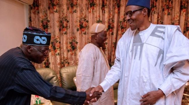 Tinubu: My visit to Buhari has nothing to do with OBJ’s letter