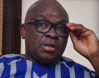 Fayose asks FG: How can you discuss ceasefire with ‘defeated’ Boko Haram?
