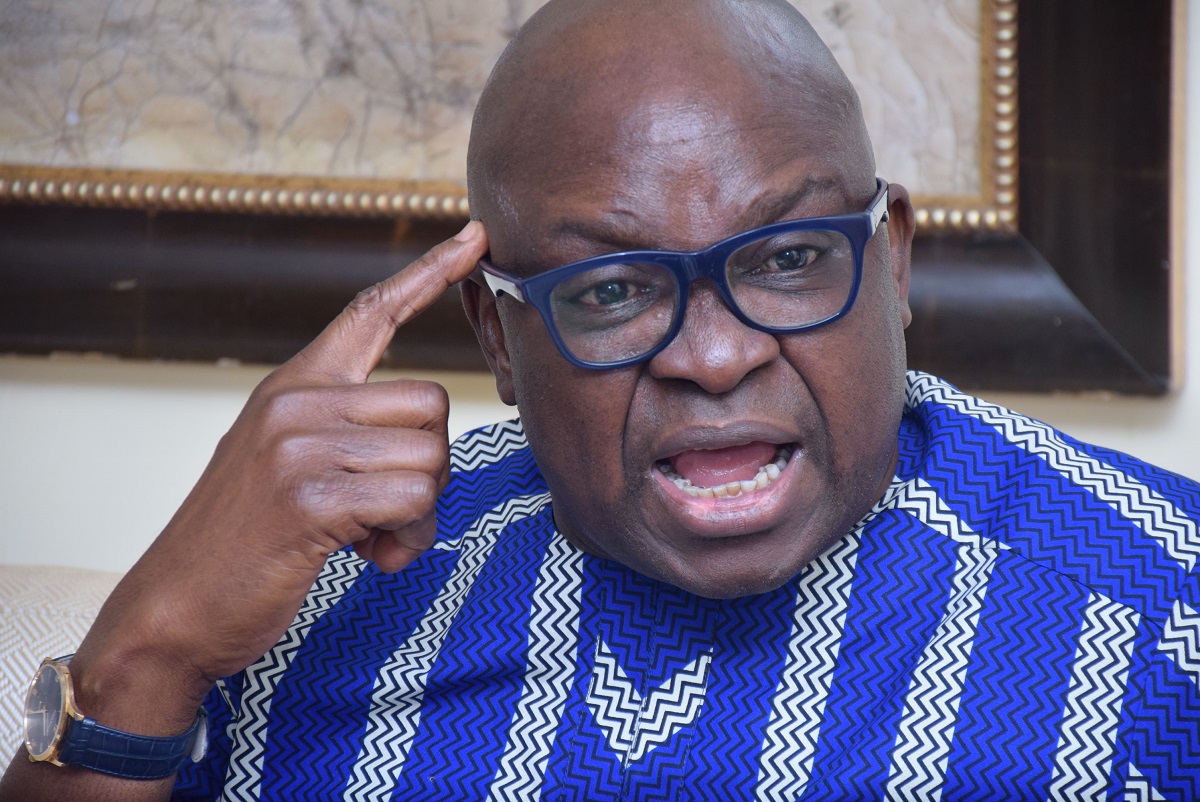 Image result for Letter To Buhari: Fayose Blasts Obasanjo, Tears The Former President To Shred