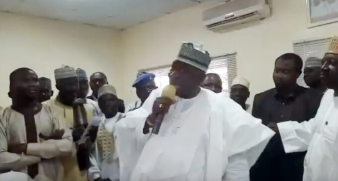VIDEO: Kano commissioner asks supporters to stone ‘political satan’ Kwankwaso