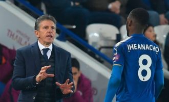 Iheanacho needs to improve, says Leicester coach