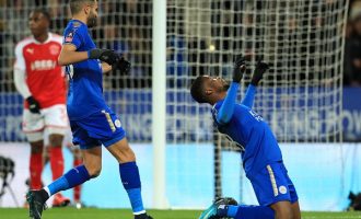 Iheanacho makes history, nets brace on return to action
