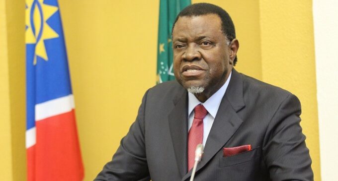 Namibian president bans overseas trip for officials
