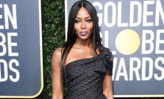 Naomi Campbell in Nigeria for GTBank Fashion Weekend