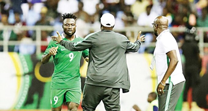‘He misses chances but scores important goals’ — Eagles’ coach backs Okpotu