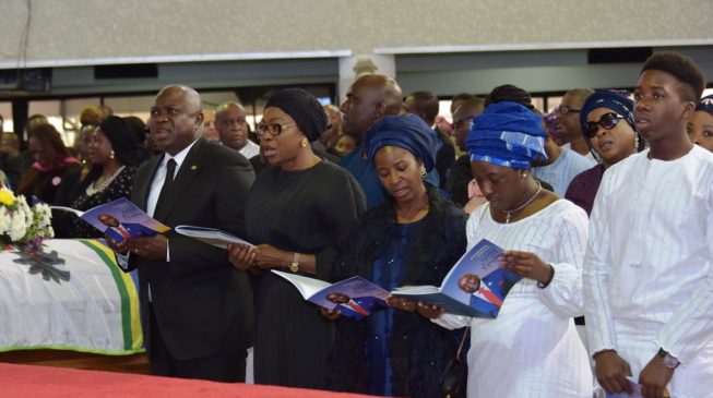 Tributes as Deji Tinubu is buried