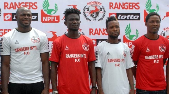 Abu Azeez, Femi Thomas, Godwin Zaki… Rangers unveil 17 new players
