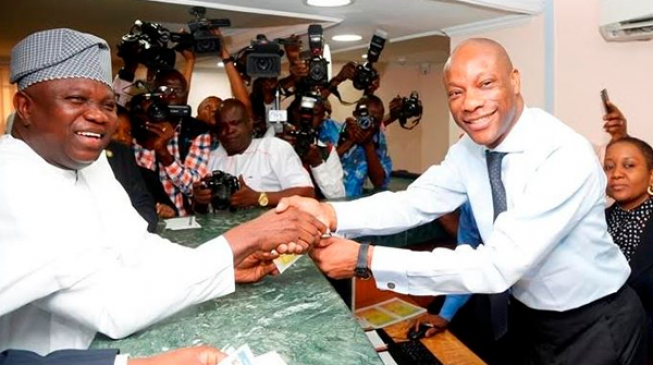 PHOTOS: Ambode pays land use charge at GTB