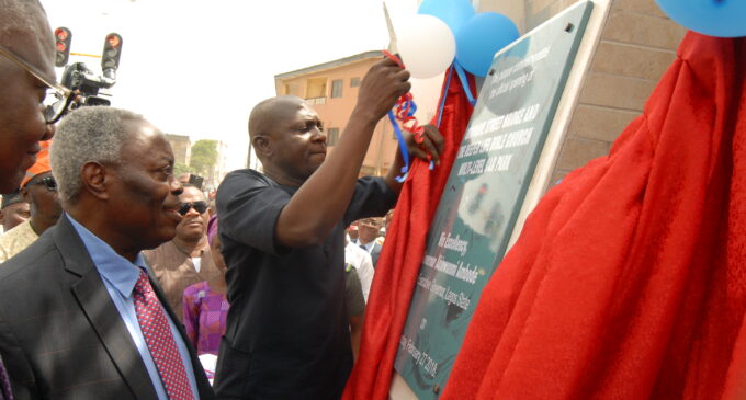 Lagos commissioner inaugurates bridge, car park built by Deeper Life Church