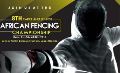 150 fencers to storm Lagos for African Fencing Championships
