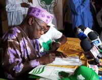 Duke, Oyinlola in Abeokuta as Obasanjo declares membership of Coalition for Nigeria Movement
