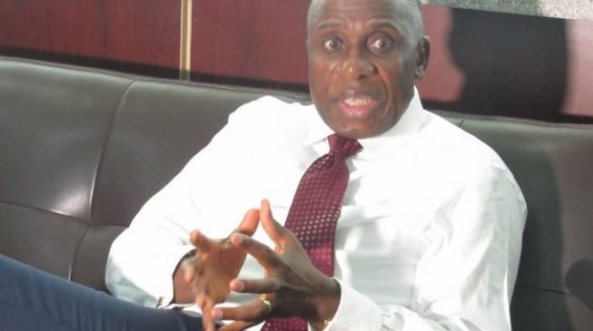 Amaechi ‘not satisfied’ with work on Lagos-Ibadan railway