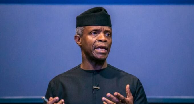 Osinbajo: Geographical restructuring isn’t the answer to our problems