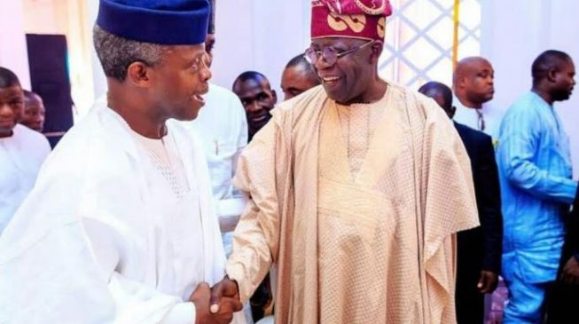 PHOTOS: Tinubu, Osinbajo lead bigwigs to second leg of Ajimobi-Ganduje wedding