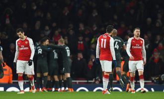 Again, spineless Arsenal succumb to Manchester City