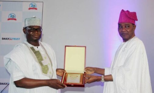 Ajibola, co-founder of Trust newspapers, receives award of excellence