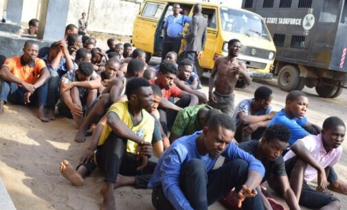 Lagos arriagns 70 suspected cultists