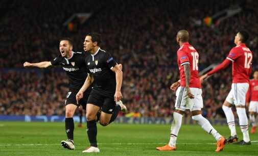 UCL: Manchester United crash out, Dzeko pulls Roma through to quarter final