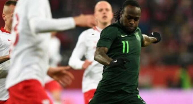 Moses’ spot kick helps Eagles fly past Poland