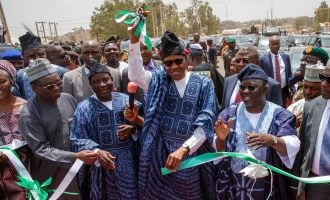 Plateau is only state up to date in payment of salaries, says Buhari