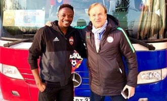Musa credits Rohr for his success, says ‘you inspired me to excel in football’