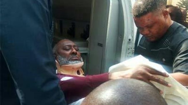 Metuh arrives court in wheelchair insists on being treated abroad