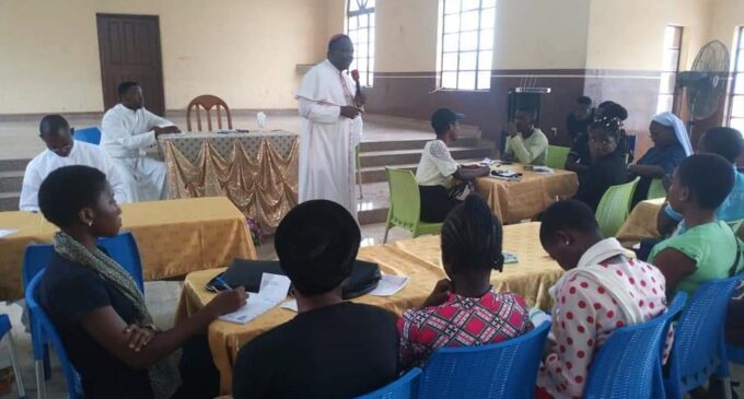 Catholic bishop to youth: Your certificate not enough to earn you a living