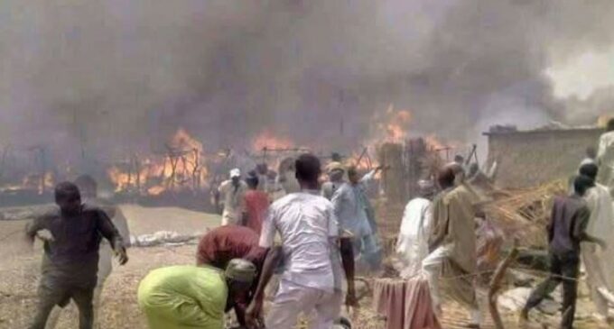 Fire outbreak kills six at Rann IDP camp