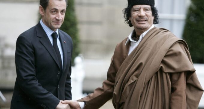 Sarkozy, ex-French president, arrested over ‘funds from Gaddafi’