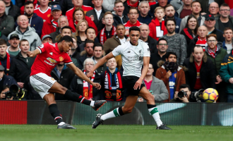 Rashford brace helps United down Liverpool