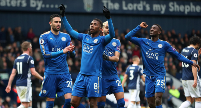 Iheanacho scores first EPL goal for Leicester in win over West Brom